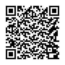 QR Code สำหรับหมายเลขโทรศัพท์ +16192000671