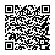 QR-code voor telefoonnummer +16192000677