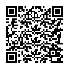 QR-koodi puhelinnumerolle +16192000682