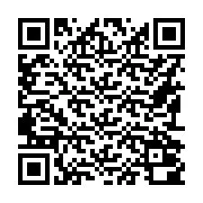 QR-koodi puhelinnumerolle +16192000687