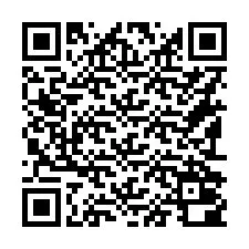 QR Code pour le numéro de téléphone +16192000691