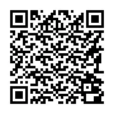 QR Code pour le numéro de téléphone +16192000702