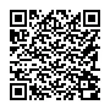 QR-код для номера телефона +16192000719