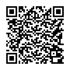 QR-code voor telefoonnummer +16192000739