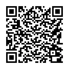 QR-код для номера телефона +16192000753