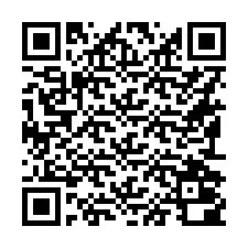 QR Code pour le numéro de téléphone +16192000786