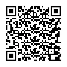 QR Code pour le numéro de téléphone +16192000800