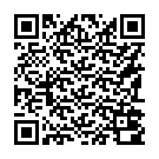 Kode QR untuk nomor Telepon +16192000860