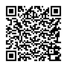 QR-kood telefoninumbri jaoks +16192000886