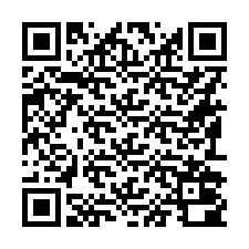 QR-Code für Telefonnummer +16192000916