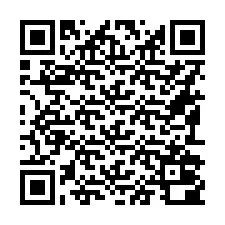 QR-код для номера телефона +16192000943