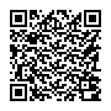 QR код за телефонен номер +16192000959