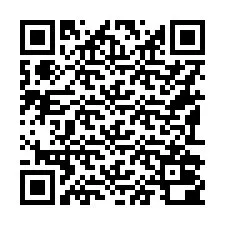 QR-код для номера телефона +16192000964