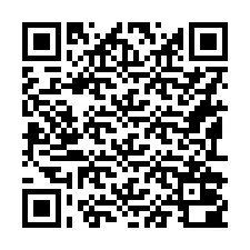 Codice QR per il numero di telefono +16192000965