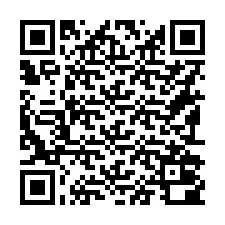 QR-Code für Telefonnummer +16192000991