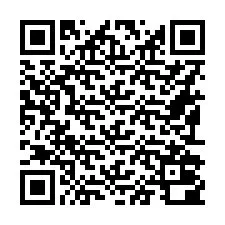 Codice QR per il numero di telefono +16192000997