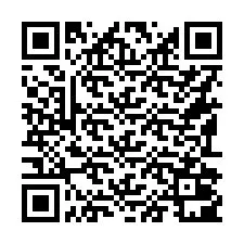 QR код за телефонен номер +16192001164