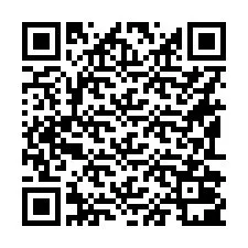 QR-код для номера телефона +16192001172