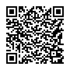 QR-код для номера телефона +16192001175