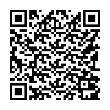 QR-koodi puhelinnumerolle +16192001194