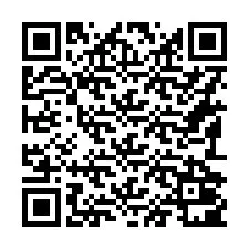 QR-Code für Telefonnummer +16192001205