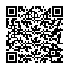 QR-код для номера телефона +16192001223