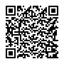 QR kód a telefonszámhoz +16192001226