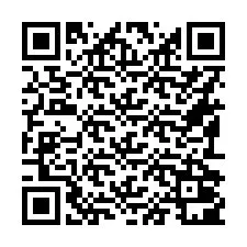 QR код за телефонен номер +16192001243
