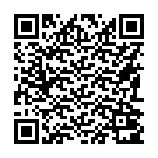 QR Code สำหรับหมายเลขโทรศัพท์ +16192001253