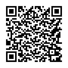 Kode QR untuk nomor Telepon +16192001275