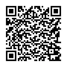 QR-код для номера телефона +16192001282