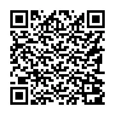 Código QR para número de telefone +16192001288