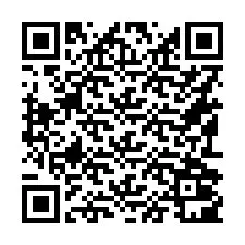 QR-код для номера телефона +16192001353