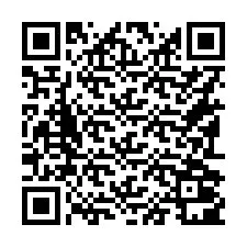 Kode QR untuk nomor Telepon +16192001379