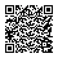 Código QR para número de teléfono +16192001383