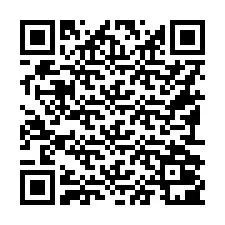 Código QR para número de telefone +16192001388