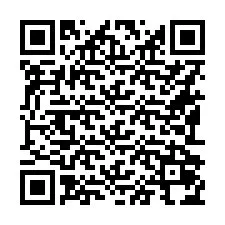 QR Code for Phone number +16192074236