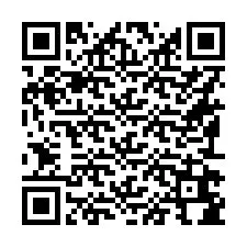 Código QR para número de teléfono +16192684086