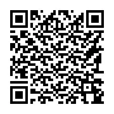 Codice QR per il numero di telefono +16193244281