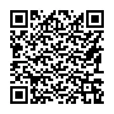 Código QR para número de teléfono +16193269007