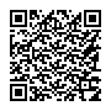 Código QR para número de telefone +16193314199