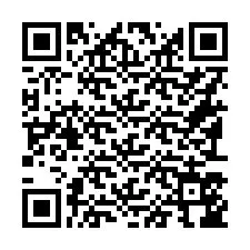 QR kód a telefonszámhoz +16193546499