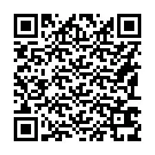 QR-koodi puhelinnumerolle +16193639125