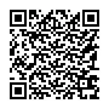 Codice QR per il numero di telefono +16193639180