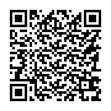 QR-koodi puhelinnumerolle +16193639218