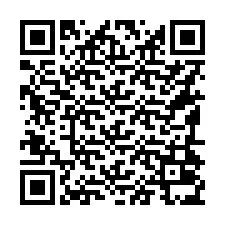 Kod QR dla numeru telefonu +16194035040