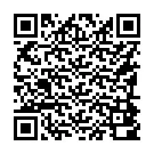 QR-code voor telefoonnummer +16194800028