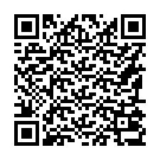 Código QR para número de teléfono +16195037085