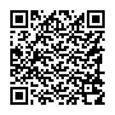 QR-код для номера телефона +16198218918