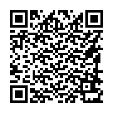 Código QR para número de telefone +16198631243